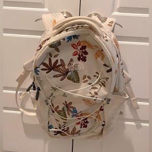 The North Face Women’s Juster Backpack- Beige Floral/Bugs/Birds